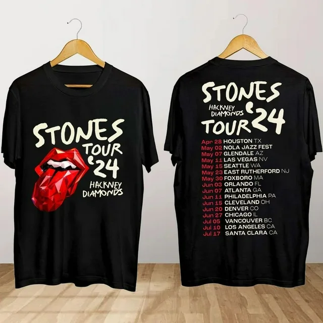 The Rolling Stones Hackney Diamonds Tour 2024 Unisex Classic T Shirt