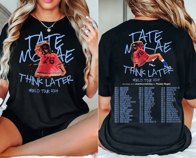 Vintage Tate Mcrae Shirt Tate Mcrae 2024 Concert Shirt