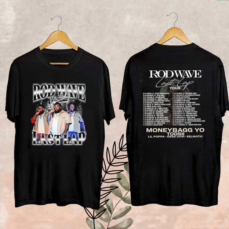 The Last Lap Tour Shirt Rod Wave Last Lap Tour 2024 T-Shirt Kt205