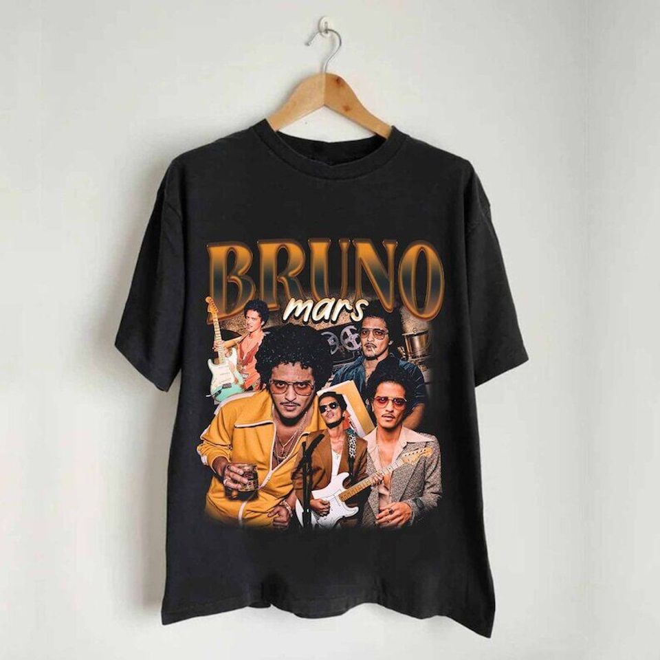 Vintage Bruno Mars 90S Shirt, Bruno Mars Bootleg Shirt, Retro Bruno Mars For Kt243