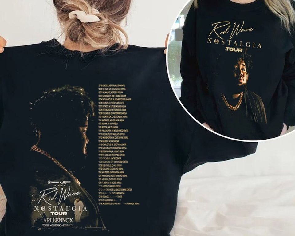 Vintage Love Story Nostalgia Rod Wave Shirt, Nostalgia Merch, Gift For Rap Lover