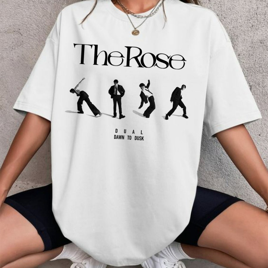 The Rose Dual Album T-Shirt Dawn To Dusk Tour Shirt