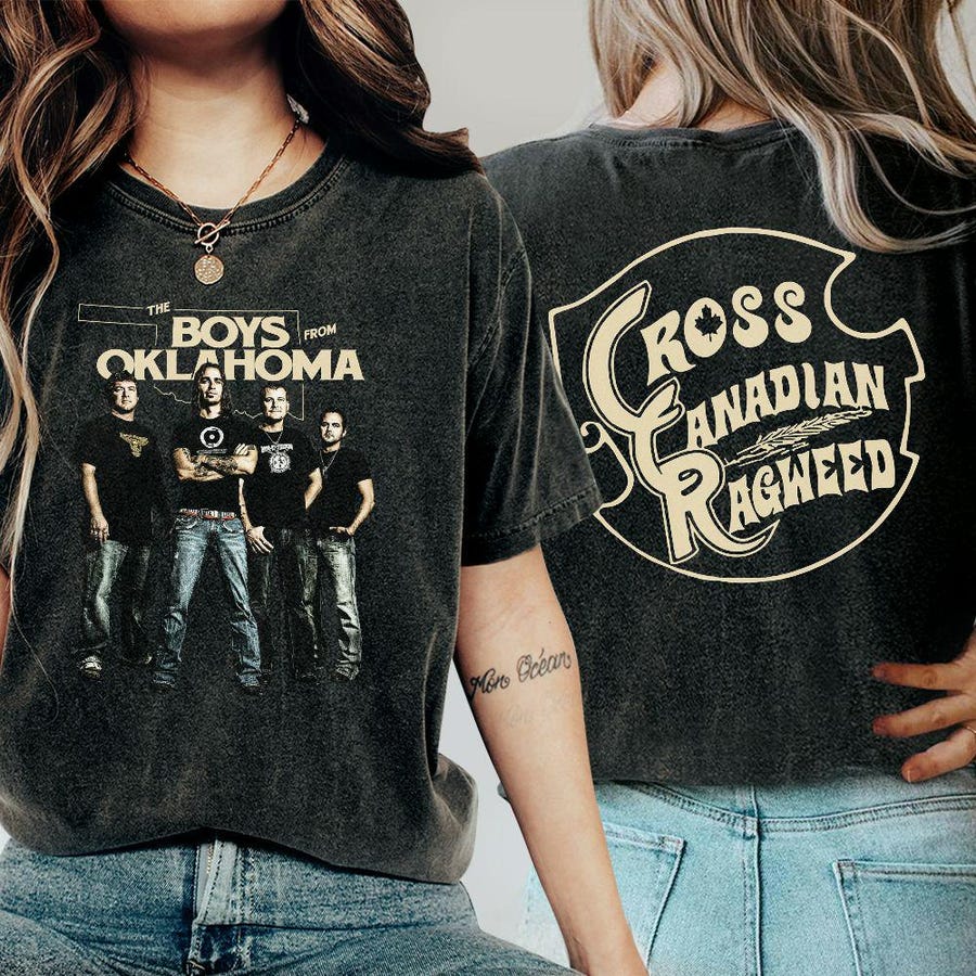 New Cross Canadian Ragweed Vintage Shirt, Ragweed Concert 2025 Shirt, Ragweed Tour 2025 Unisex Shirt