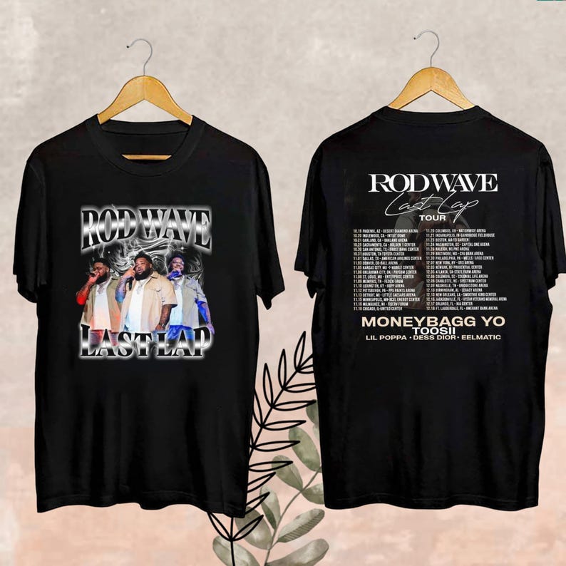 The Last Lap Tour Shirt Rod Wave Last Lap Tour 2024 T-Shirt Kt318