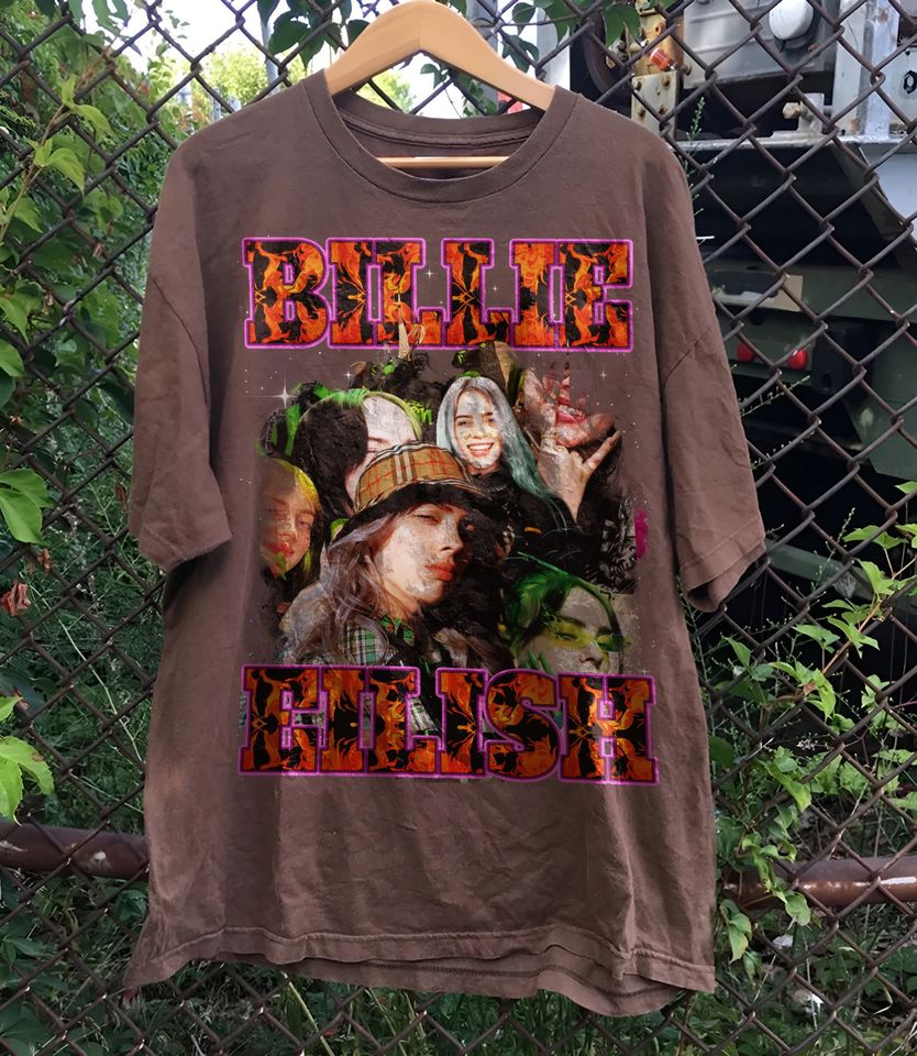 Vintage Billie Eilish Shirt, Retro 90S Billie Eilish Rapper Shirt