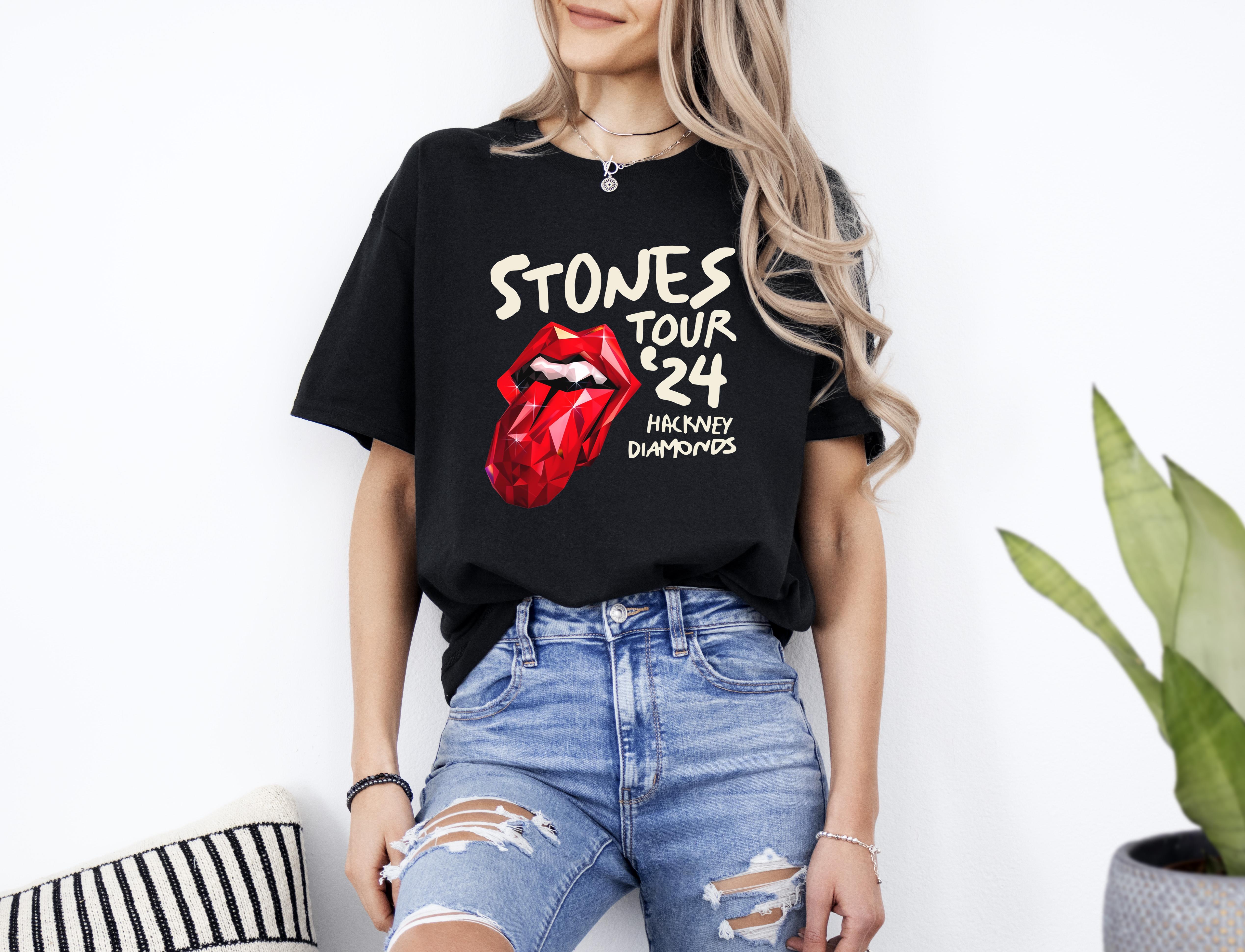 The Rolling Stones Hackney Diamonds Tour 2024 Unisex T Shirt.