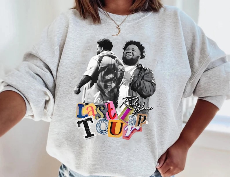New Rod W.Ave Last Lap Tour 2024 Rod Wave Sweatshirt