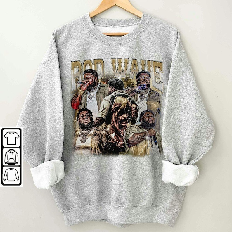 Vintage Shirt Rod Wave Graphic T-Shirt