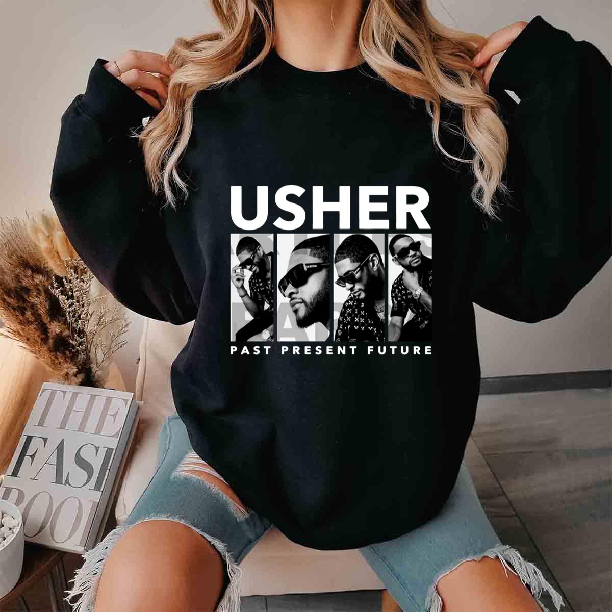 Usher Past Present Future World Tour Sweatshirt