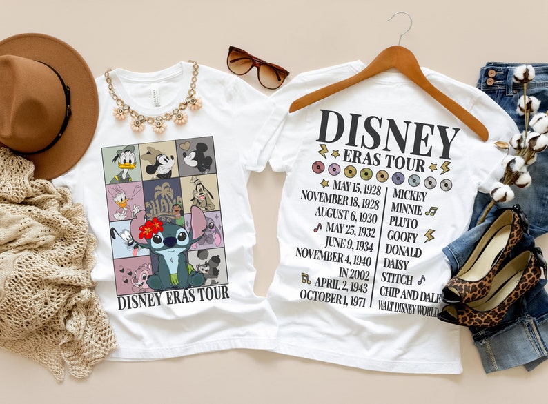 New The Eras Tour Shirt, Stitch Shirt, Disney Stitch Shirt TShirt