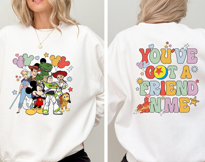 New Toy Story You’ve Got A Friend In Me Shirt shirt, Jessie And Buzz Shirt shirt, Toy Story Land Shirt shirt