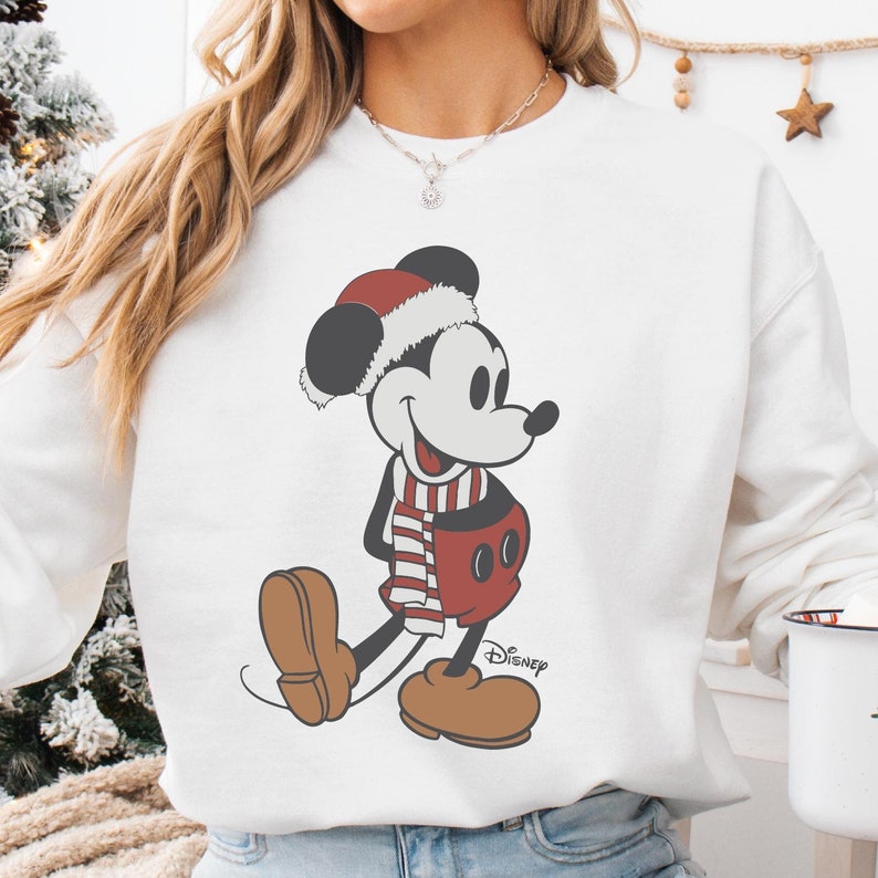 New Mickey Disney Christmas Shirt er Winter Mickey Shirt er Christmas Theme Shirt er
