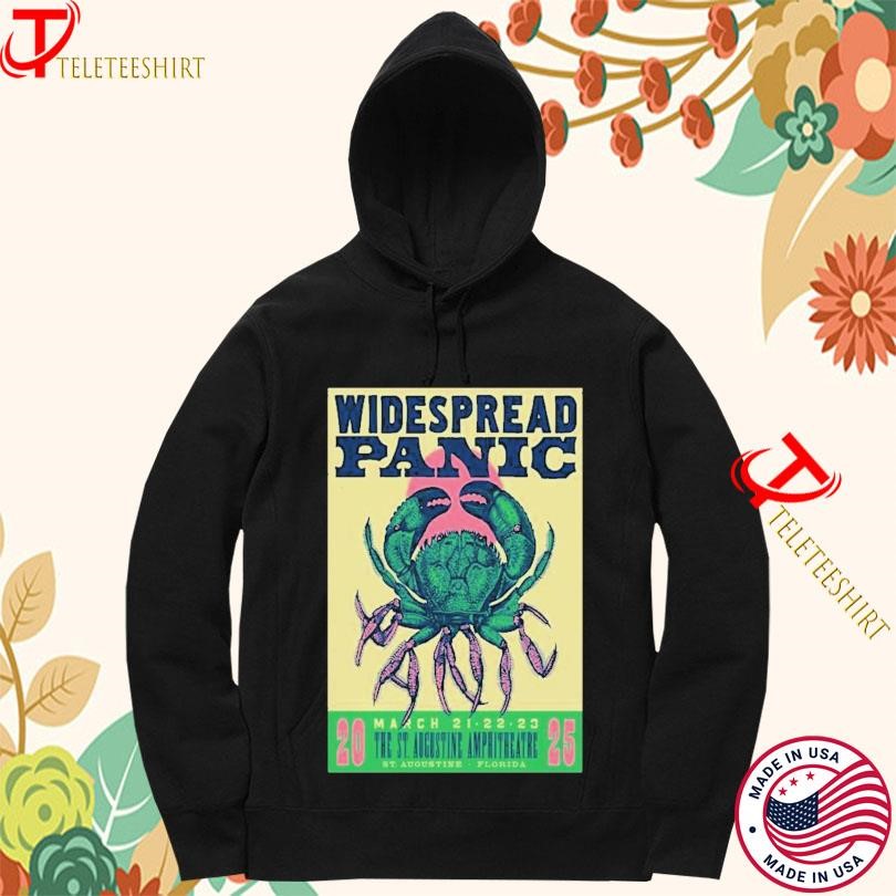 Widespread Panic St Augustine Fl March 21-23 2025 Tour Hoodie