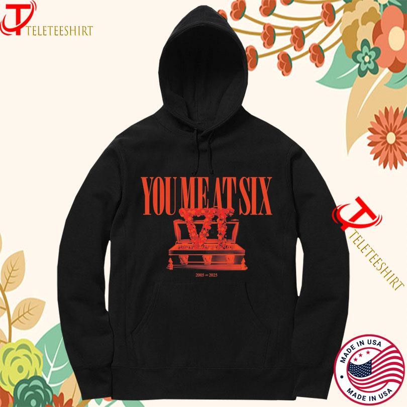 You Me At Six This Is The End Vi 2005 To 2025 Hoodie