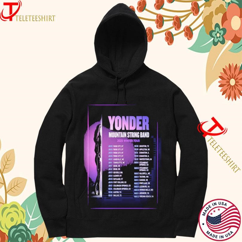 Yonder Mountain String Band Winter Tour 2025 Hoodie
