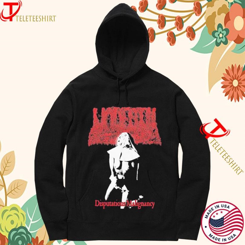 Undeath 2025 Chaos And Carnage Tour Undeath Is A Band Disputatious Malignancy Hoodie