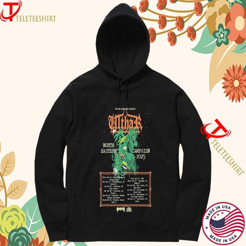 Ulthar North Eastern Campaign Tour 2025 Hoodie