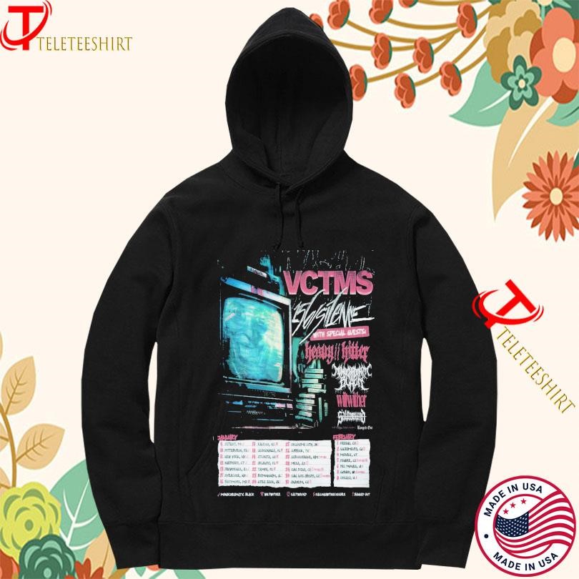 Vctms With 156 Silence And Heavy Hitter Us Tour Winter 2025 Hoodie