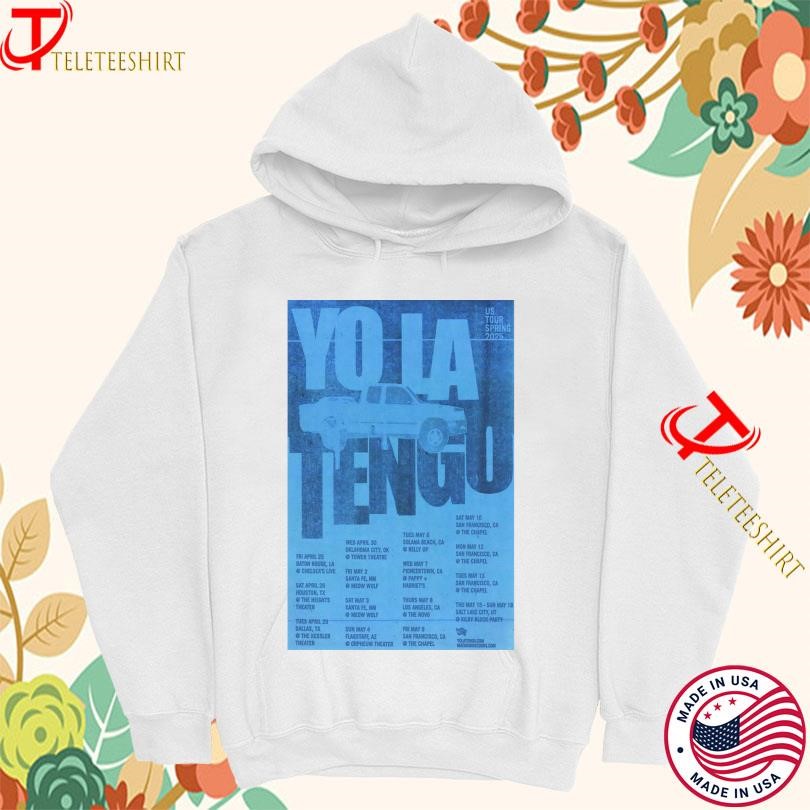 Yo La Tengo Us Tour Spring 2025 Hoodie
