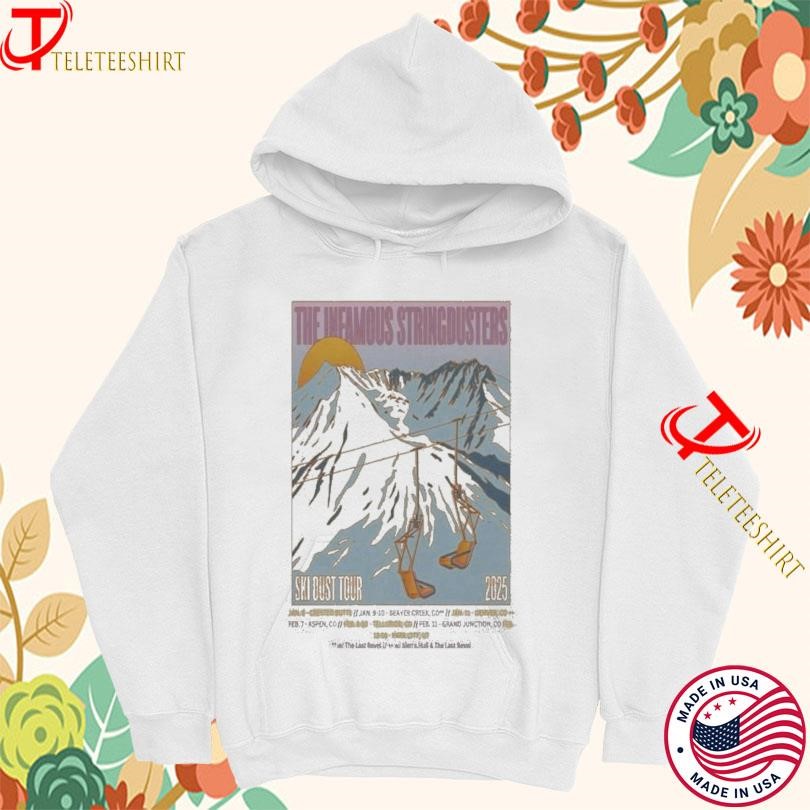 The Infamous Stringdusters Ski Dust Tour 2025 Hoodie