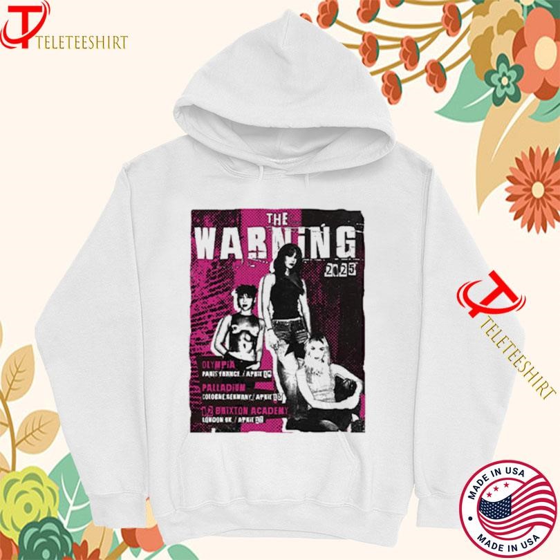 The Warning 2025 Tour European Hoodie