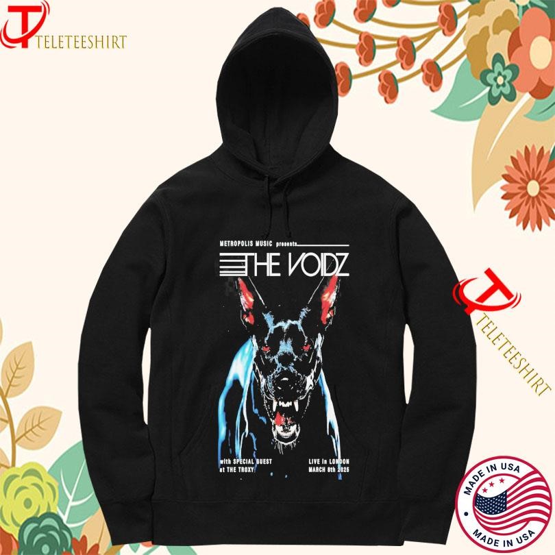 The Voidz March 8, 2025 In London, Uk Tour Hoodie
