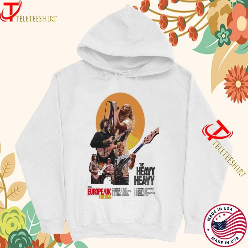The Heavy Heavy Tour Europe-Uk Feb 2025 Hoodie