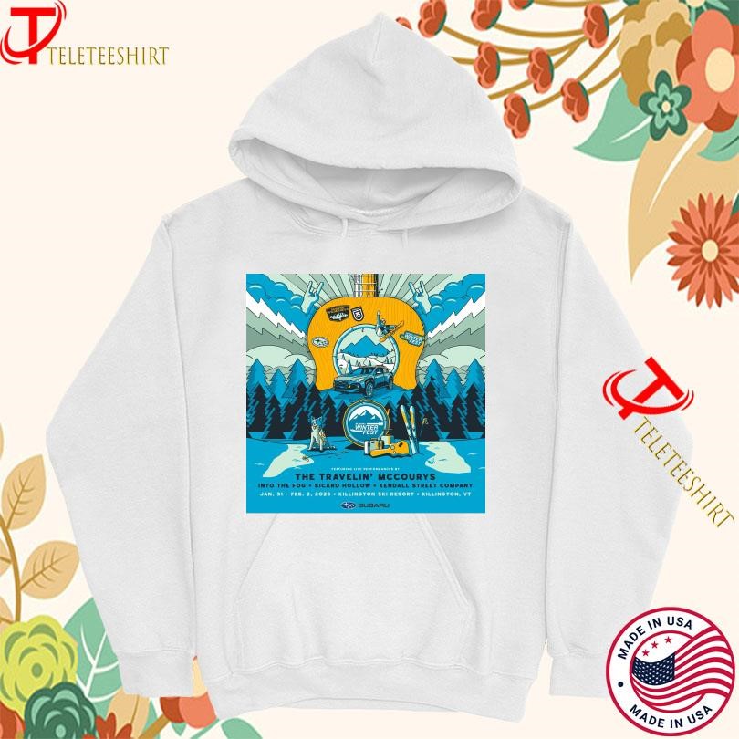 Subaru Winter Fest Jan 31-Feb 2 2025 In Killington Vt The Travelin Mccourys Hoodie