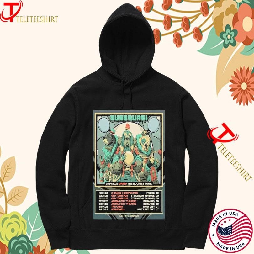 Sunsquabi 2024-2025 Grind The Rockies Tour Hoodie