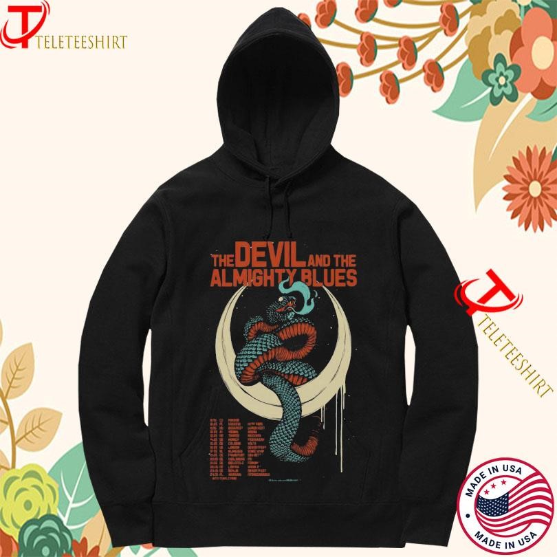 The Devil And The Almighty Blues United Kingdom Tour 2025 Hoodie