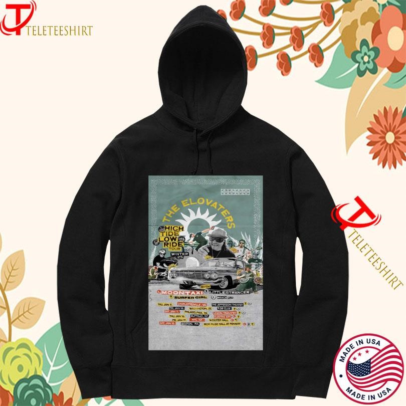 The Elovaters High Tide Low Ride Tour Winter 2025 Hoodie