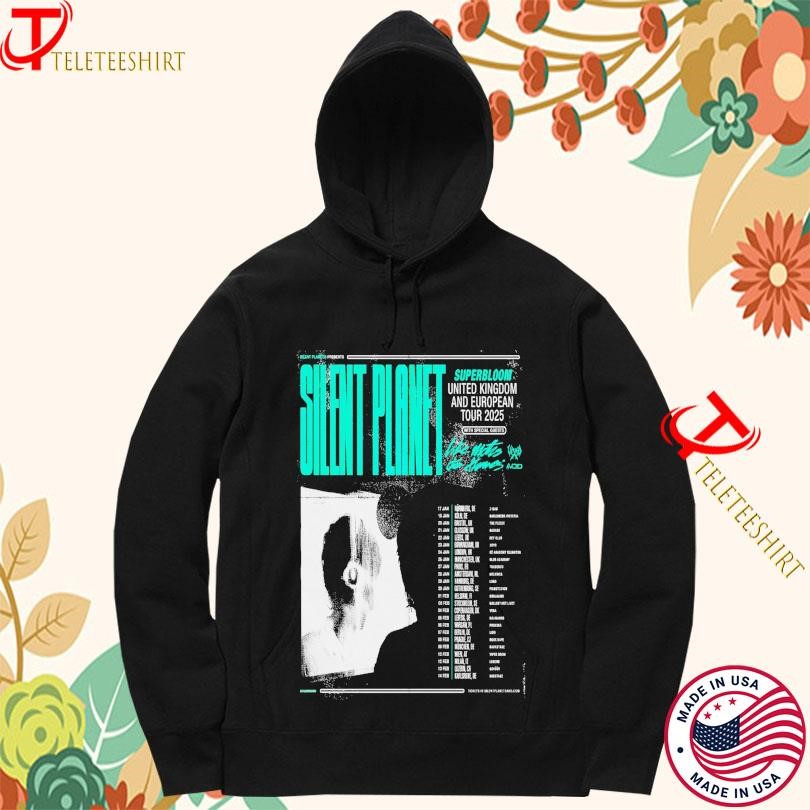 Silent Planet United Kingdom And European Tour 2025 Hoodie