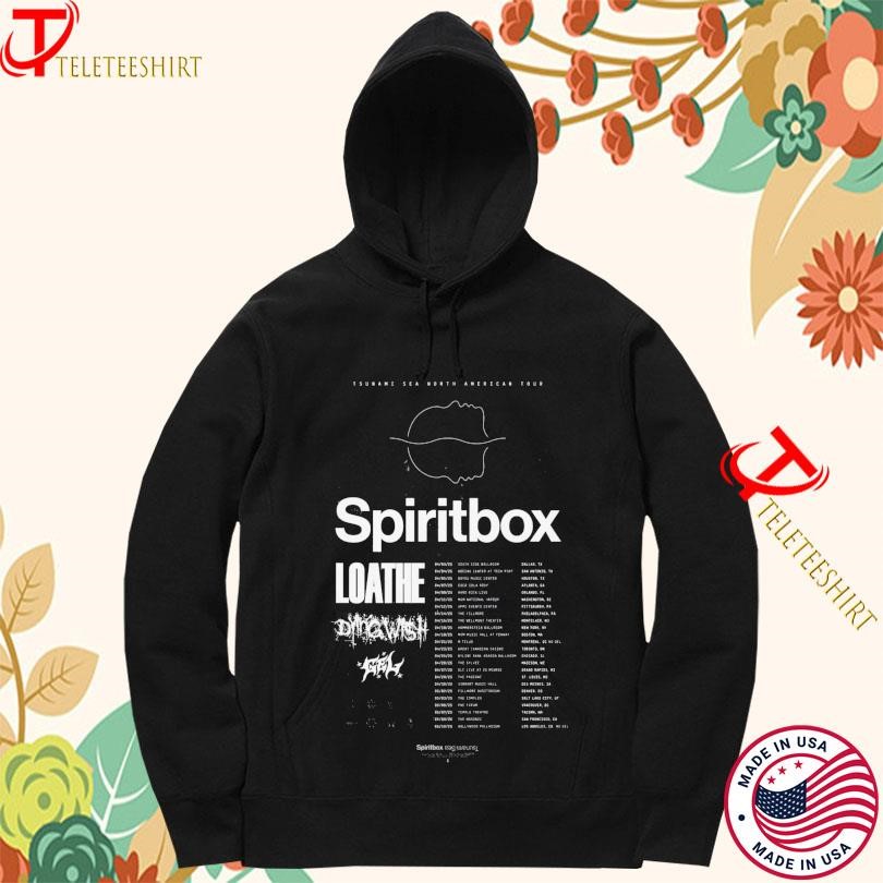 Spiritbox Loathe, Dying Wish + Gel Tour Headlining 2025 Hoodie