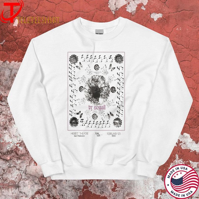 Ty Segall At Herbst Theater In San Francisco, Ca On Feb 23 2025 Concert Sweatshirt