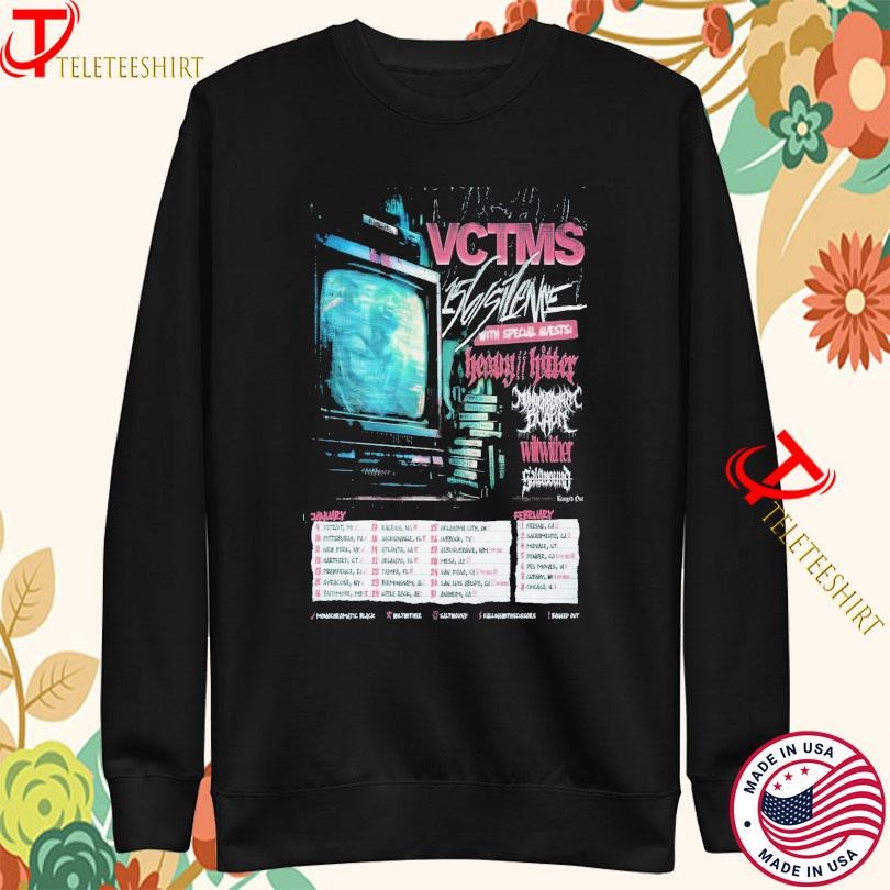 Vctms With 156 Silence And Heavy Hitter Us Tour Winter 2025 Sweatshirt