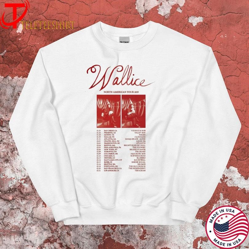 Wallice North American Tour 2025 SweatShirt