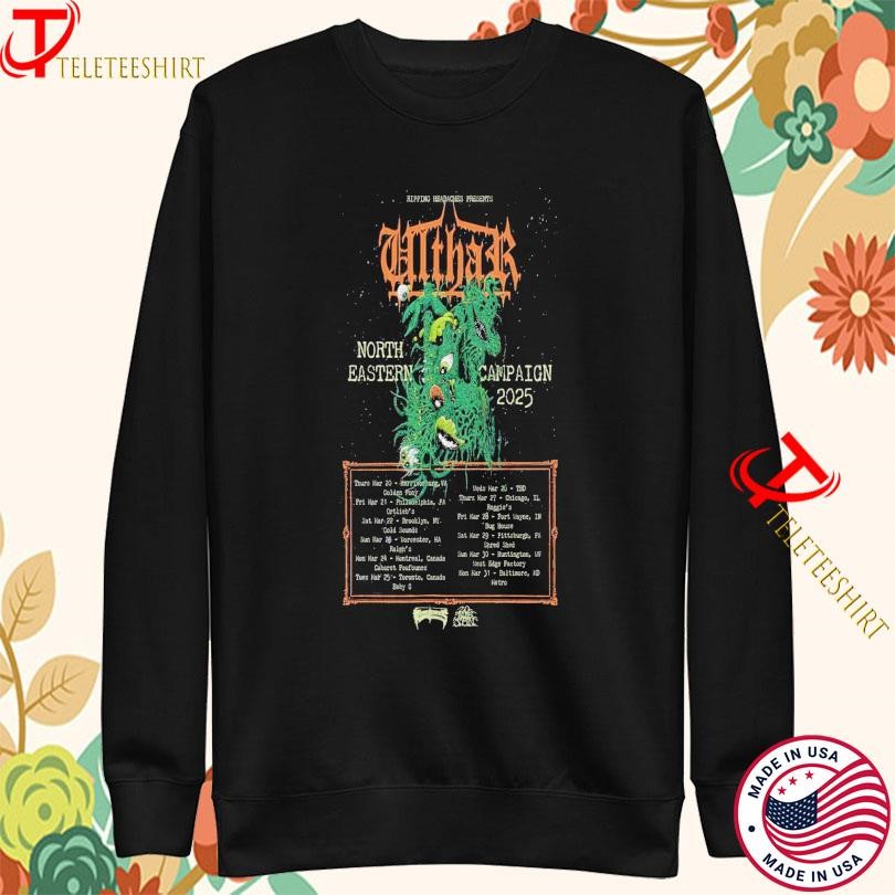 Ulthar North Eastern Campaign Tour 2025 Sweatshirt