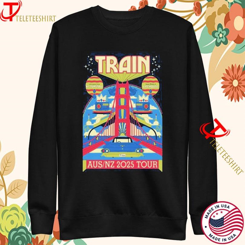Train Australia And New Zealand 2025 Tour Sweatshirt