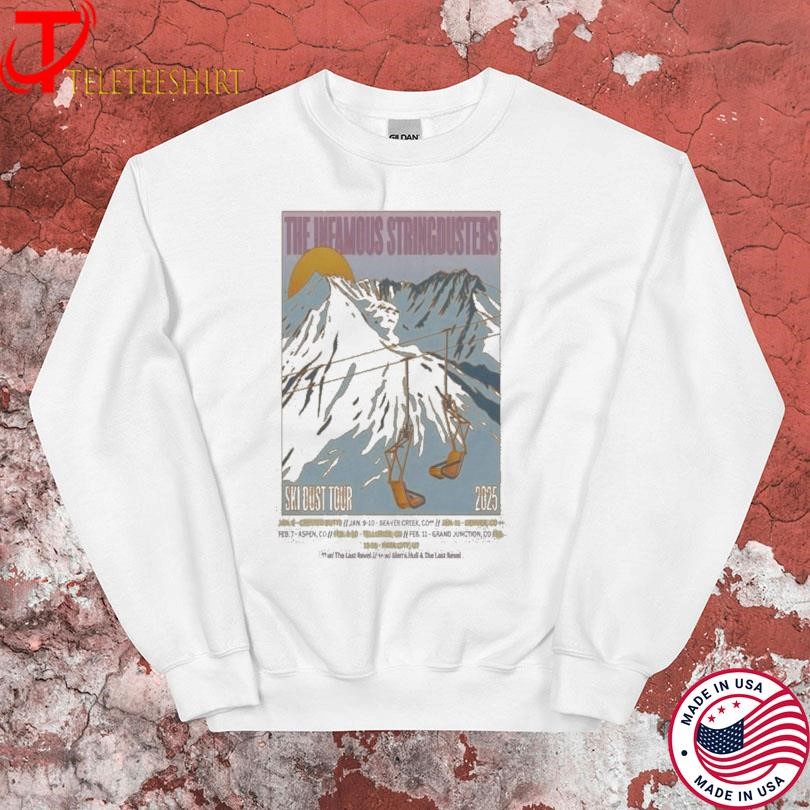 The Infamous Stringdusters Ski Dust Tour 2025 Sweatshirt