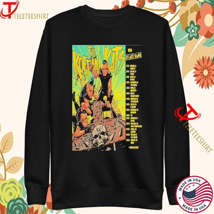 The Koffin Kats And The Last Gang March 2025 Tour Sweatshirt