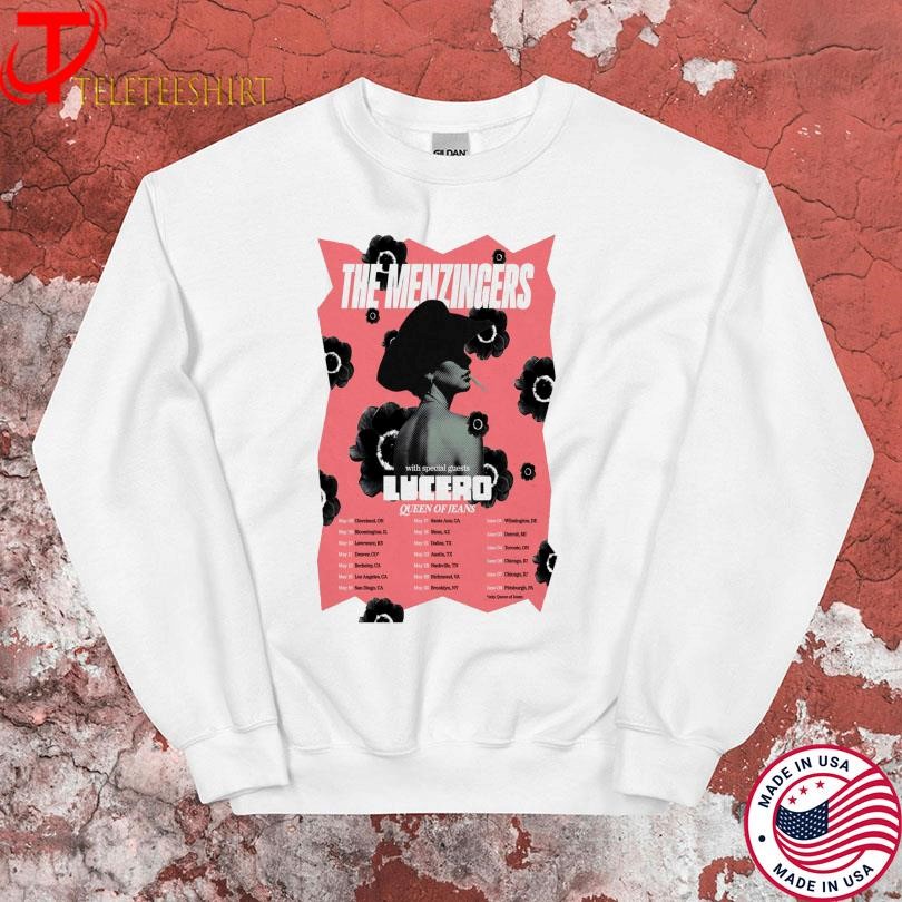 The Menzingers W Lucero And Queen Of Jeans Tour 2025 Sweatshirt