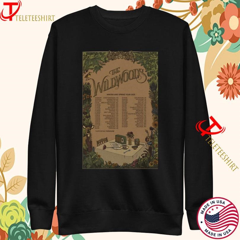 The Wildwoods Winter And Spring Tour 2025 Sweatshirt