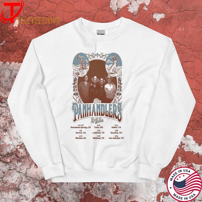 The Panhandlers Live In Tour 2025 Sweatshirt