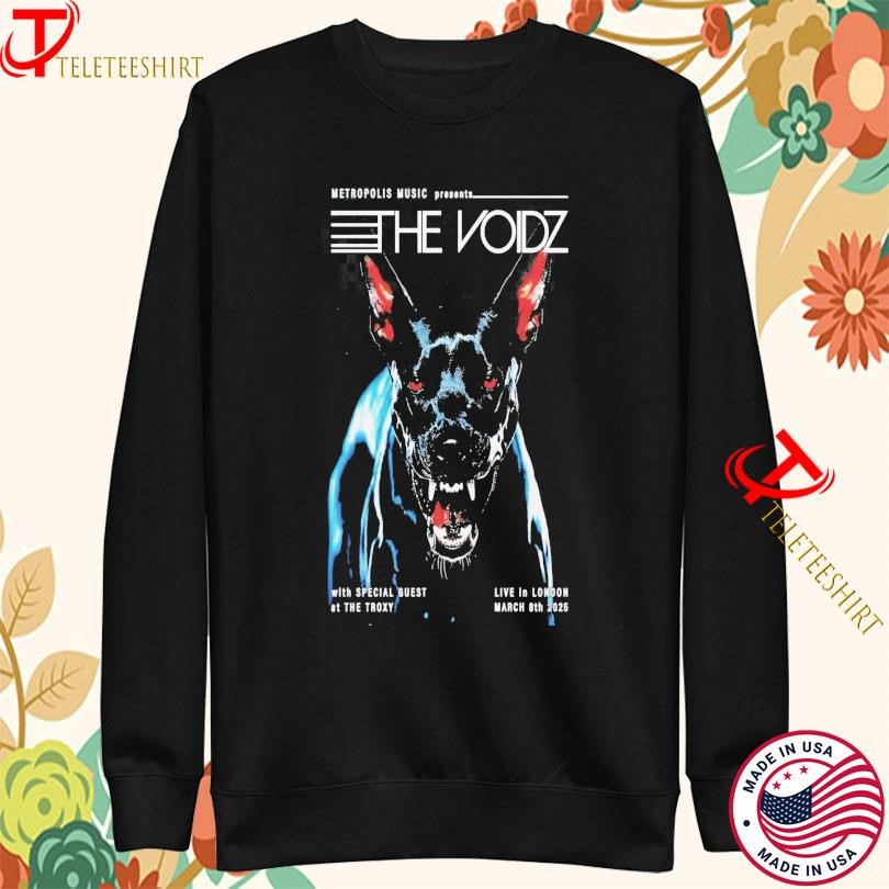 The Voidz March 8, 2025 In London, Uk Tour Sweatshirt