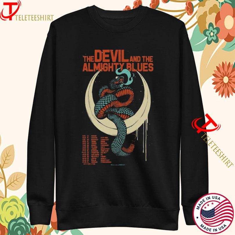 The Devil And The Almighty Blues United Kingdom Tour 2025 Sweatshirt