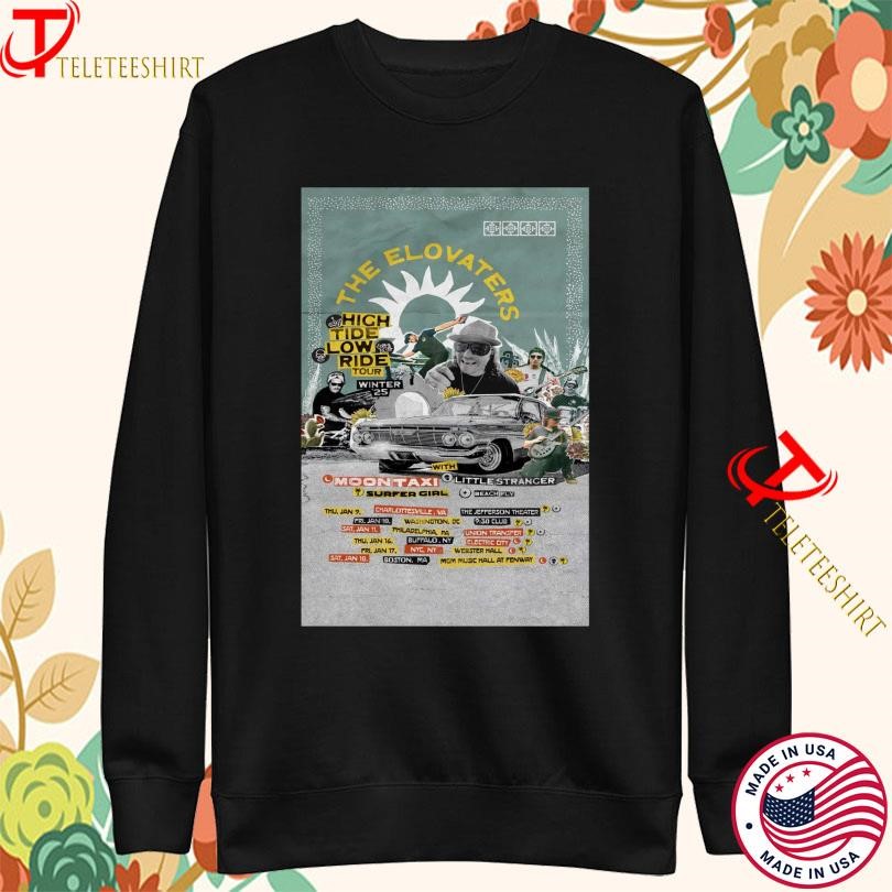 The Elovaters High Tide Low Ride Tour Winter 2025 Sweatshirt
