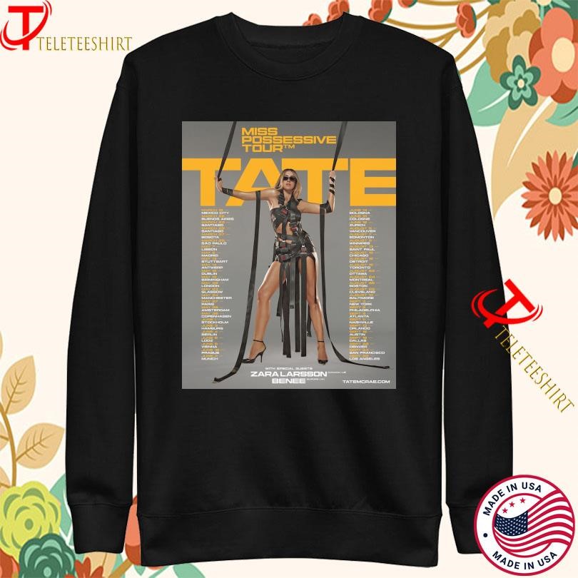 Tate Mcrae Miss Possessive Tour 2025 Sweatshirt