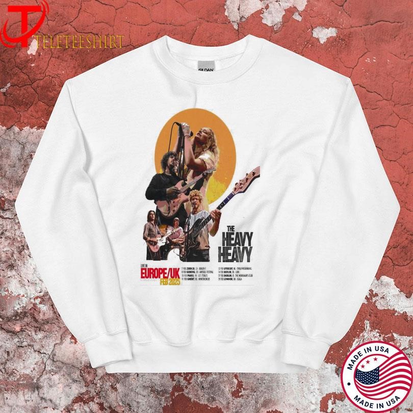 The Heavy Heavy Tour Europe-Uk Feb 2025 Sweatshirt