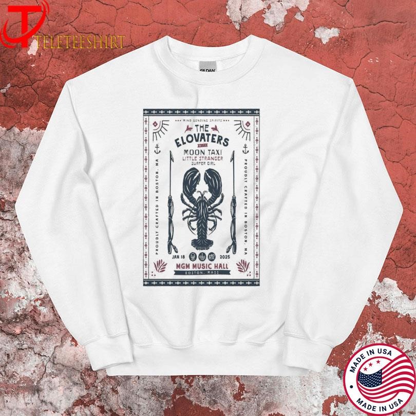 The Elovaters January 18 2025 Mgm Music Hall At Fenway In Boston Ma Tour Sweatshirt