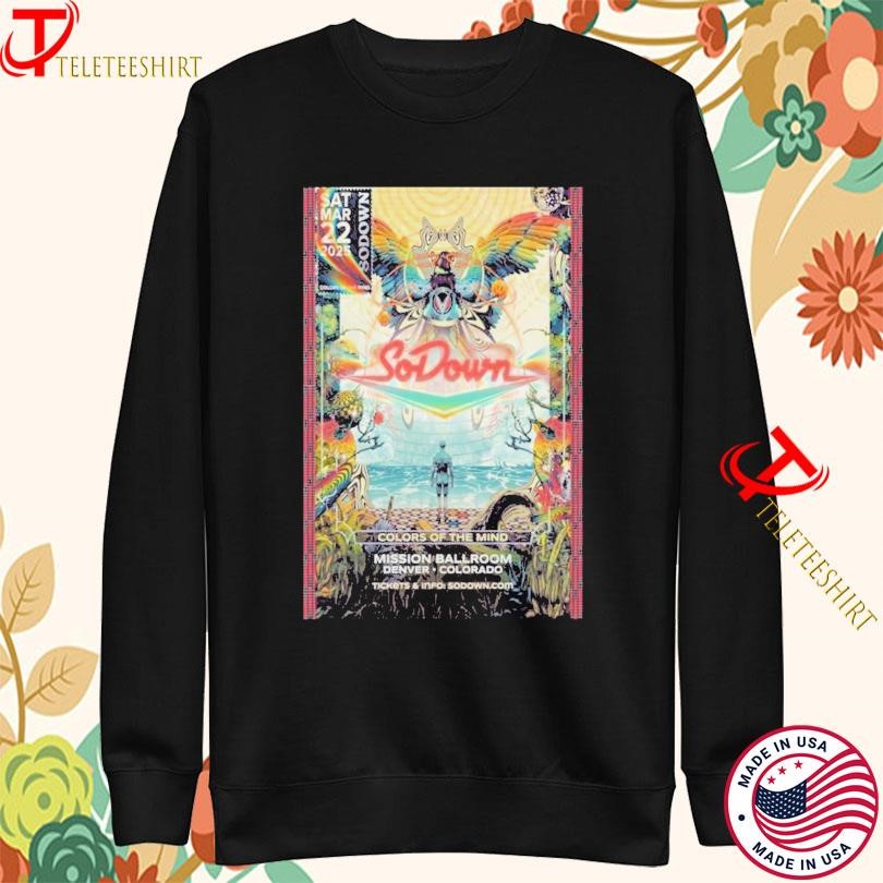 Sodown Colors Of The Mind Tour 2025 Sweatshirt